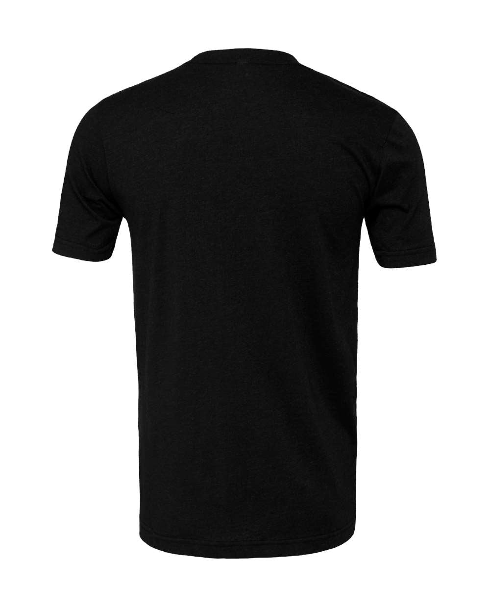 Black Heather Color CVC Jersey Tee