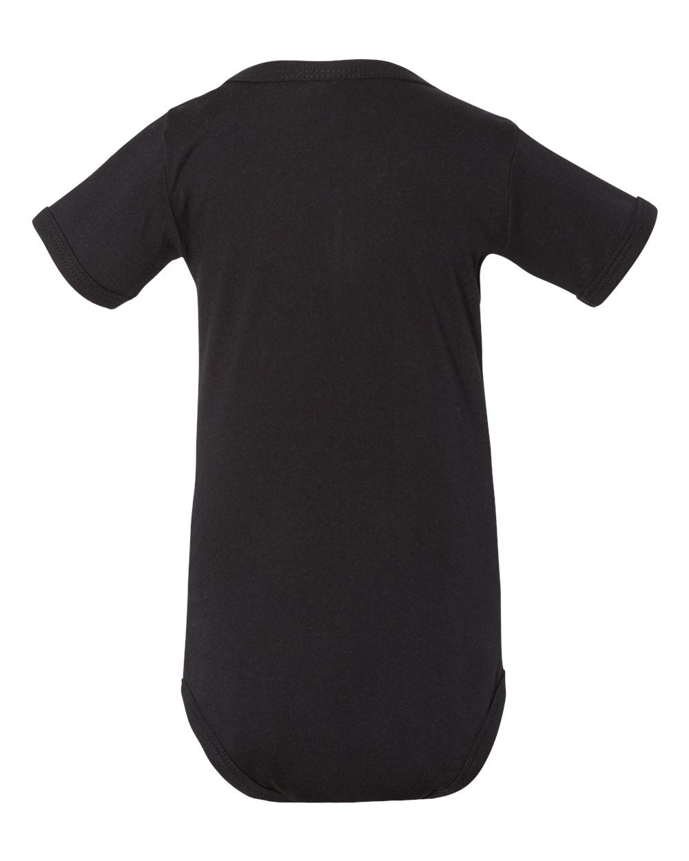 BELLA + CANVAS Infant Jersey One Piece 100B Black Color Infant Jersey One Piece