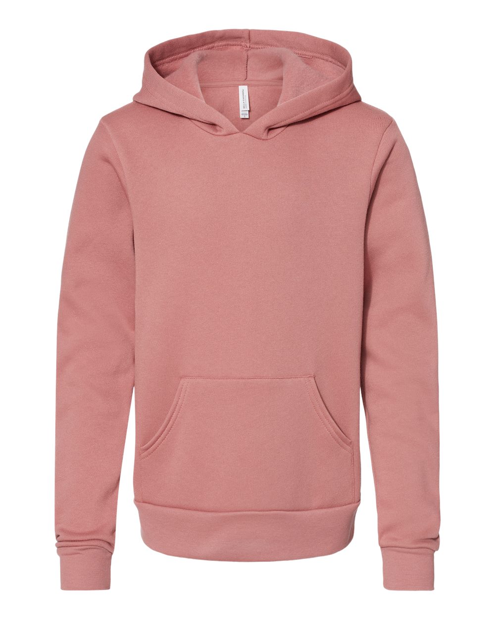 Mauve Color Youth Sponge Fleece Hoodie