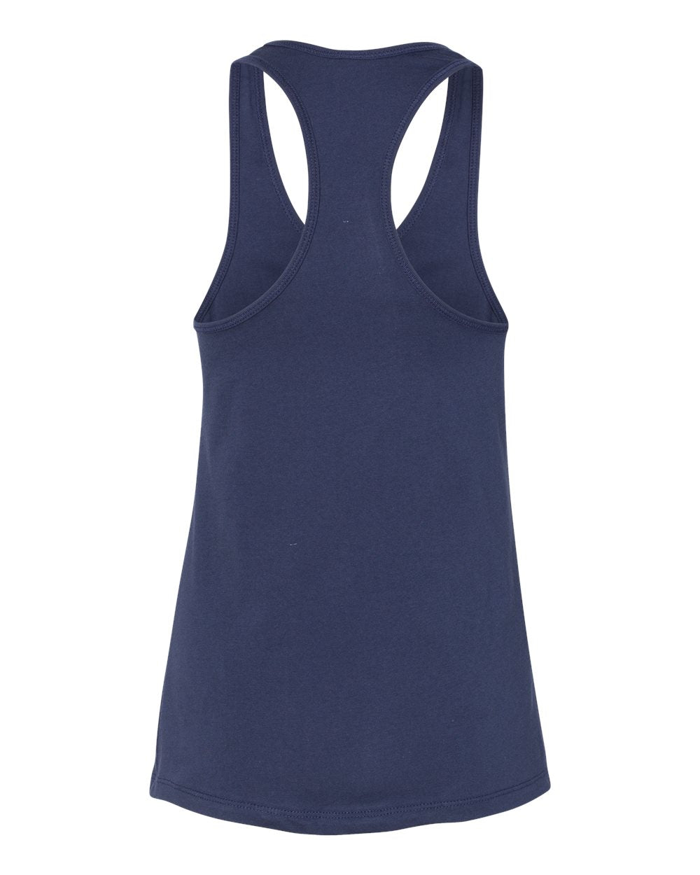 Navy Color Women's Jersey Racerback Tank