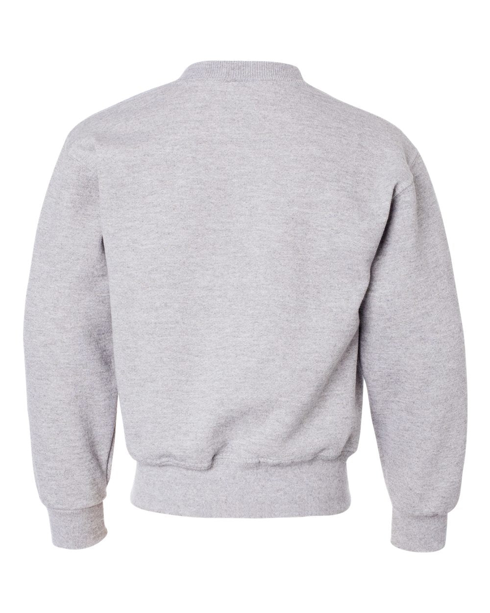 JERZEES NuBlend® Youth Crewneck Sweatshirt 562BR #color_Ash