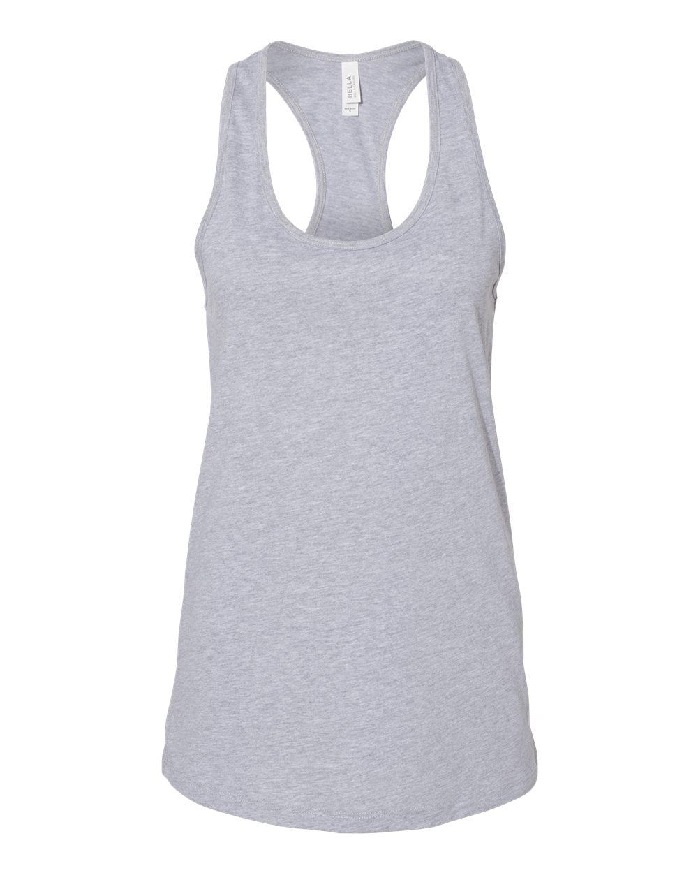 Athletic Heather Color Women's Jersey Racerback Tank
