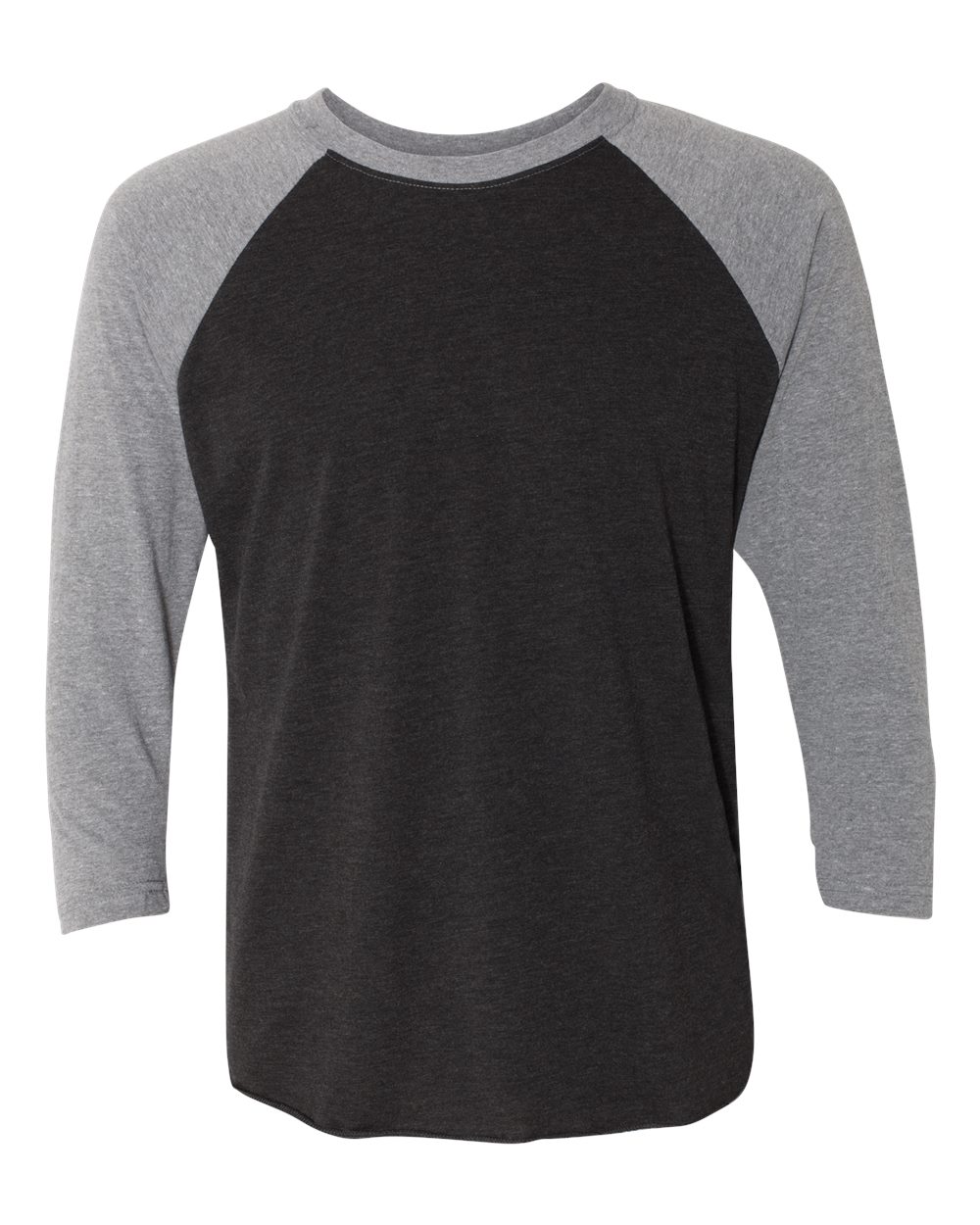 #color_Premium Heather Sleeves/ Vintage Black Body