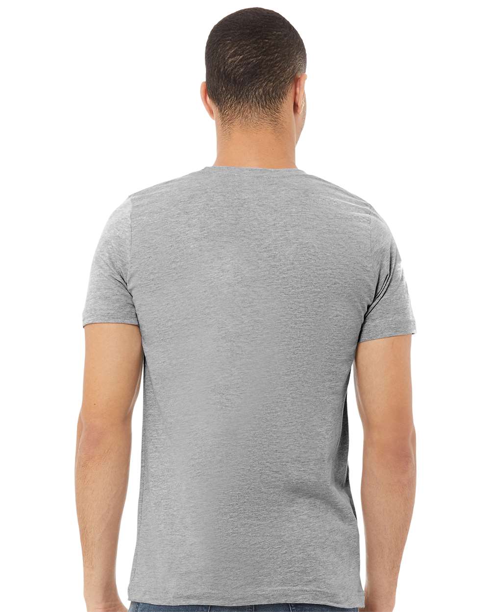 mdl Athletic Heather Color CVC Jersey Tee
