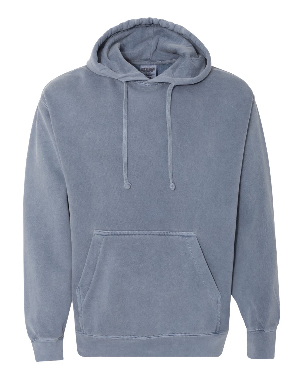 Comfort Colors Garment-Dyed Hooded Sweatshirt 1567 #color_Blue Jean