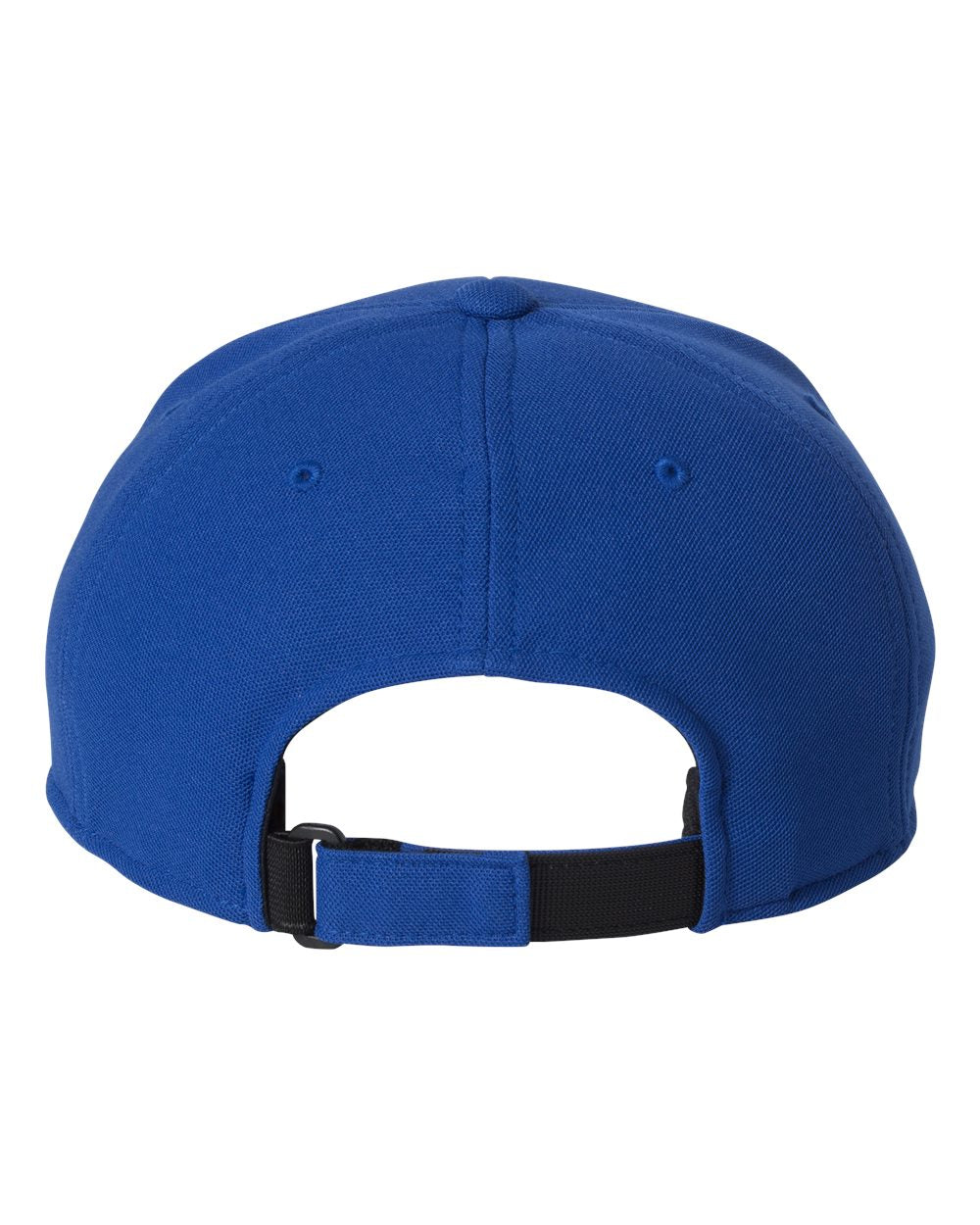 Royal Blue Color Flexfit 110® Cool & Dry Mini-Piqué Cap Back View