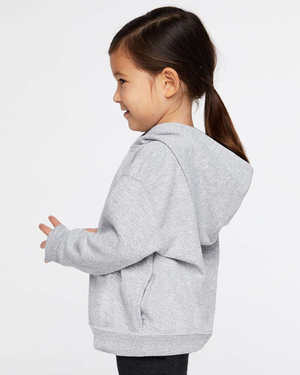Rabbit Skins Toddler Pullover Fleece Hoodie 3326 #colormdl_Heather