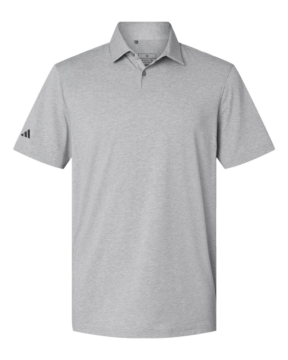 Adidas A590 Blend Polo T-Shirt #color_Grey Three Melange