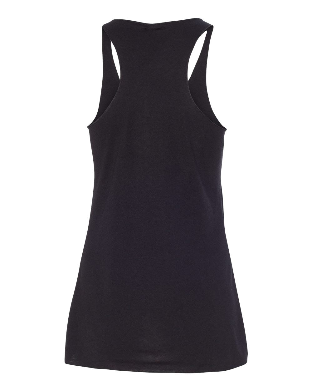 Solid Black Triblend Color Women's Triblend Racerback Tank 8430