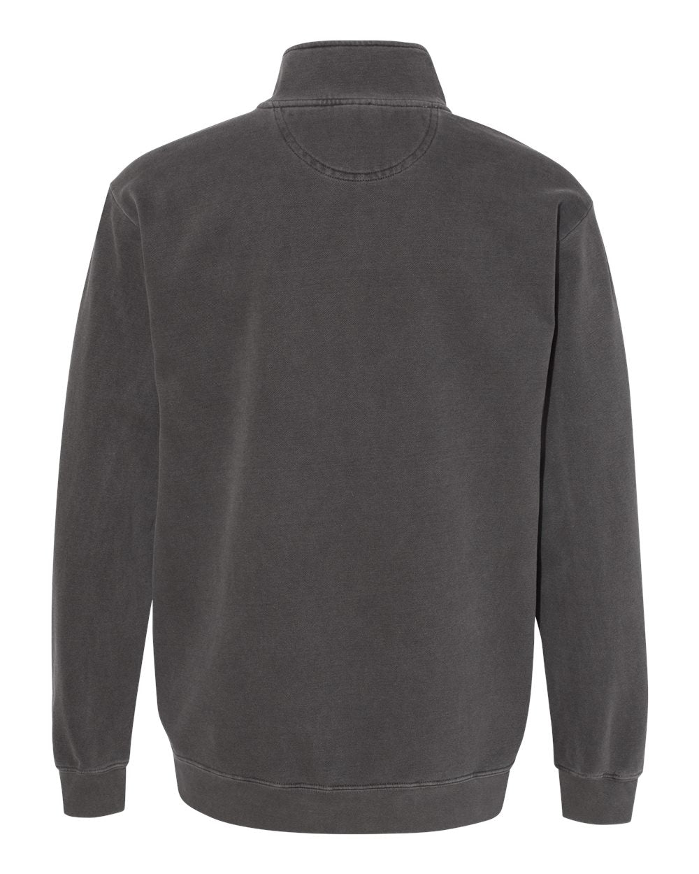 Comfort Colors Garment-Dyed Quarter Zip Sweatshirt 1580 #color_Pepper