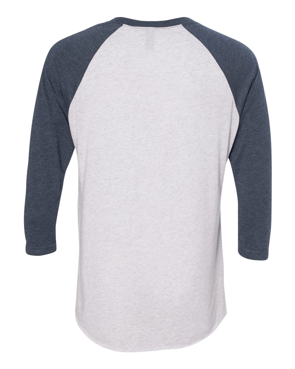 #color_Indigo Sleeves/ Heather White Body