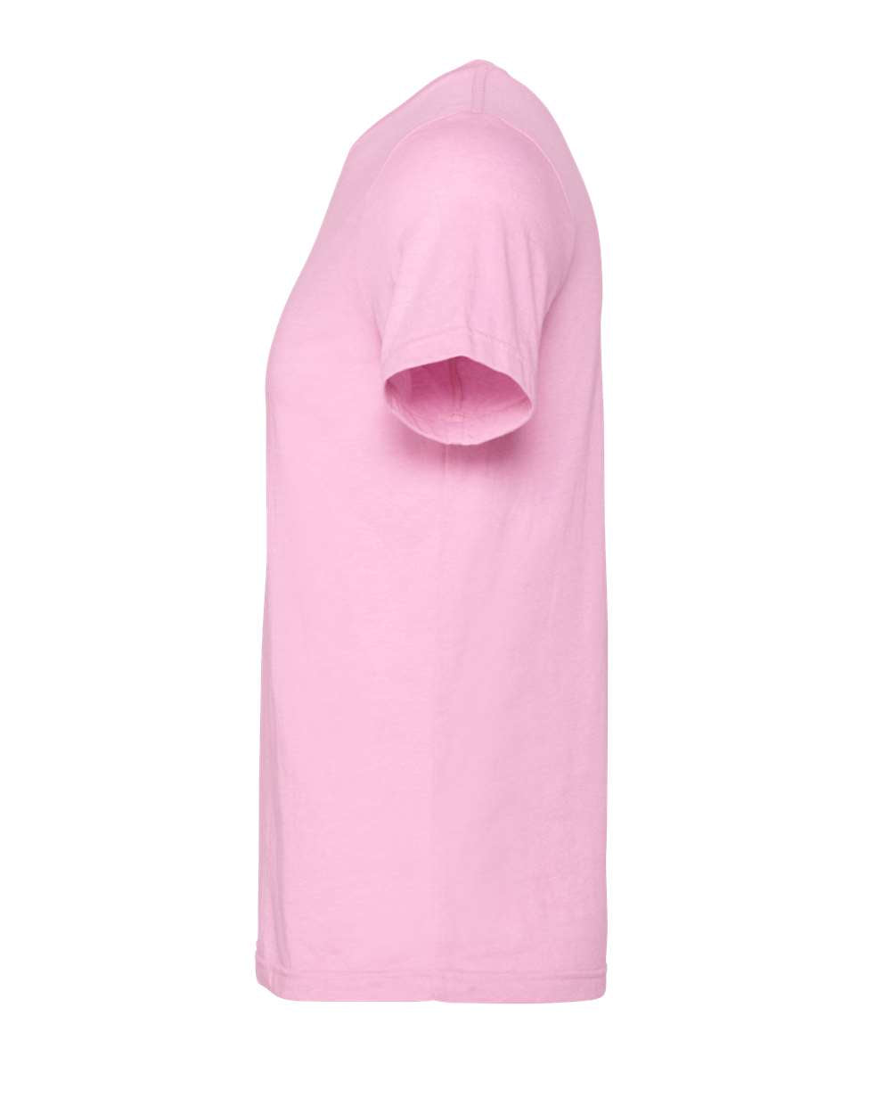Heather Bubble Gum Color CVC Jersey Tee