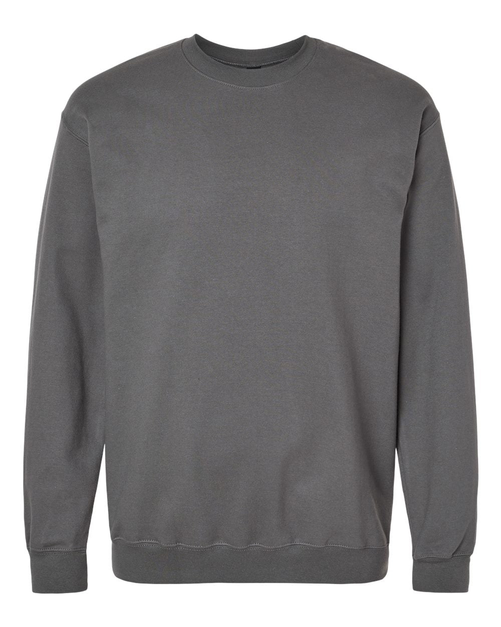 Gildan Softstyle® Midweight Crewneck Sweatshirt SF000 #color_Charcoal