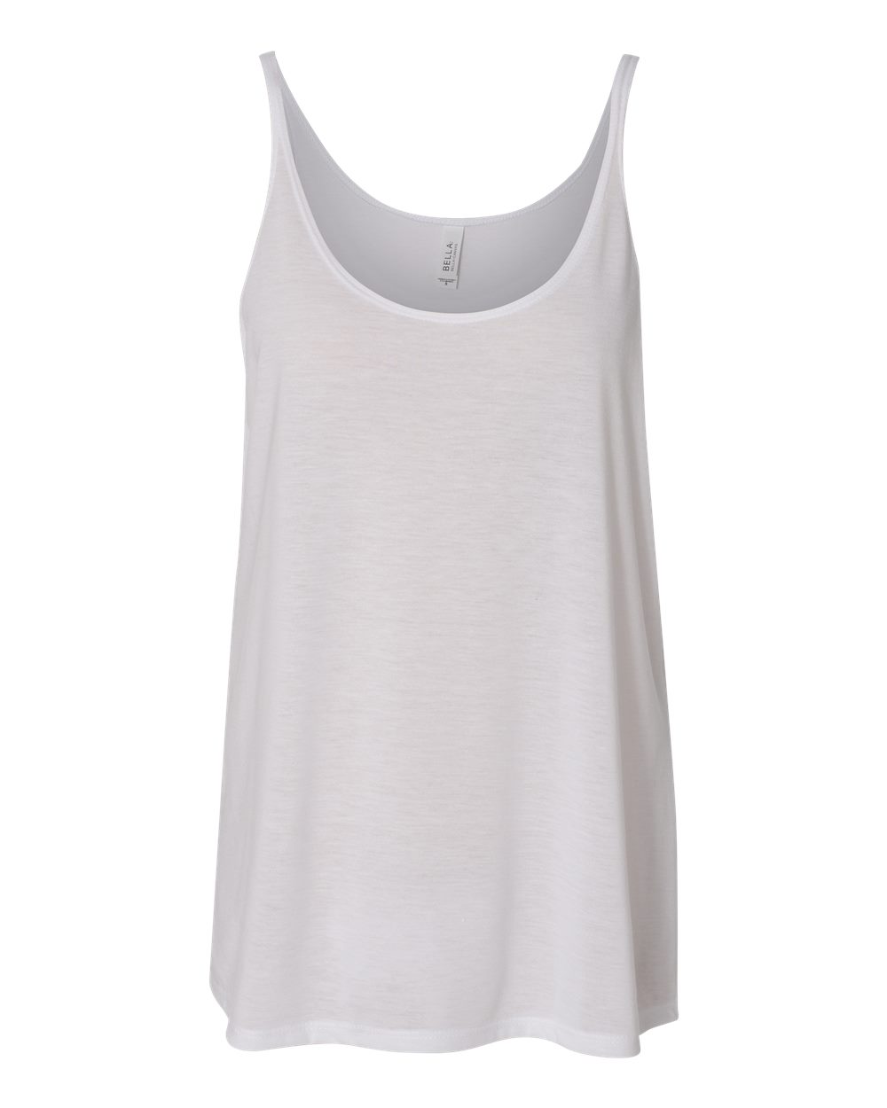 White Color Women's Slouchy Tank