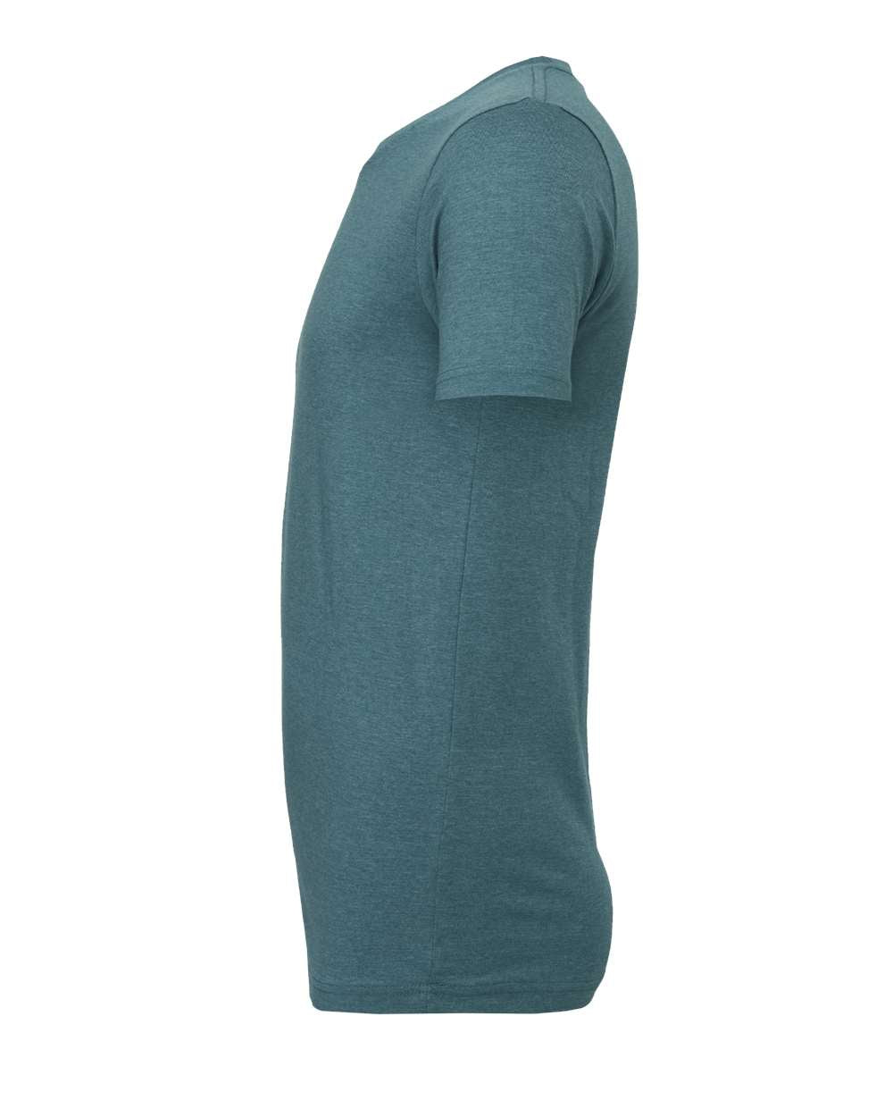 BELLA + CANVAS CVC Jersey Tee 3001CVC Heather Deep Teal Color CVC Jersey Tee