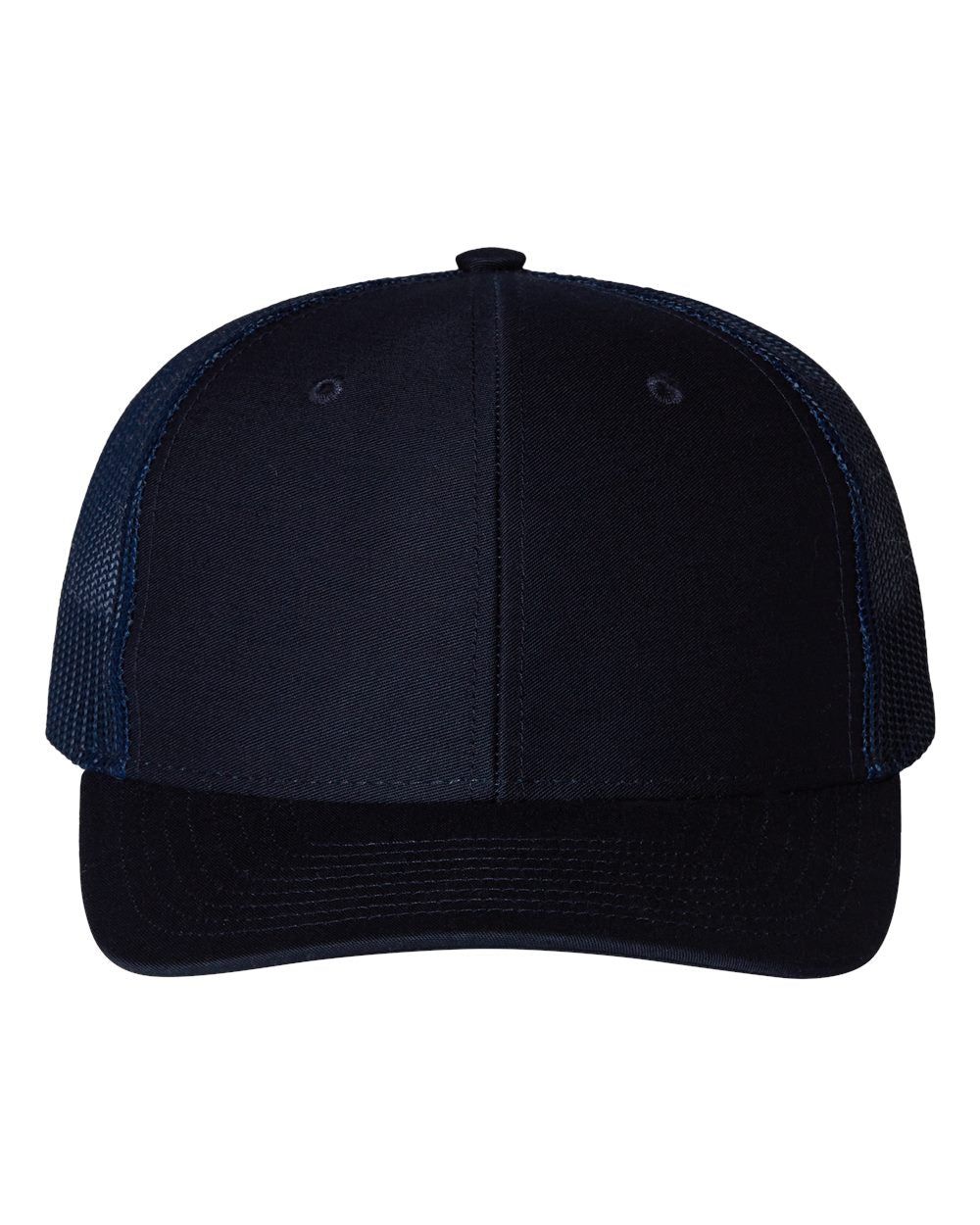 Navy Color Youth Trucker Snapback Cap