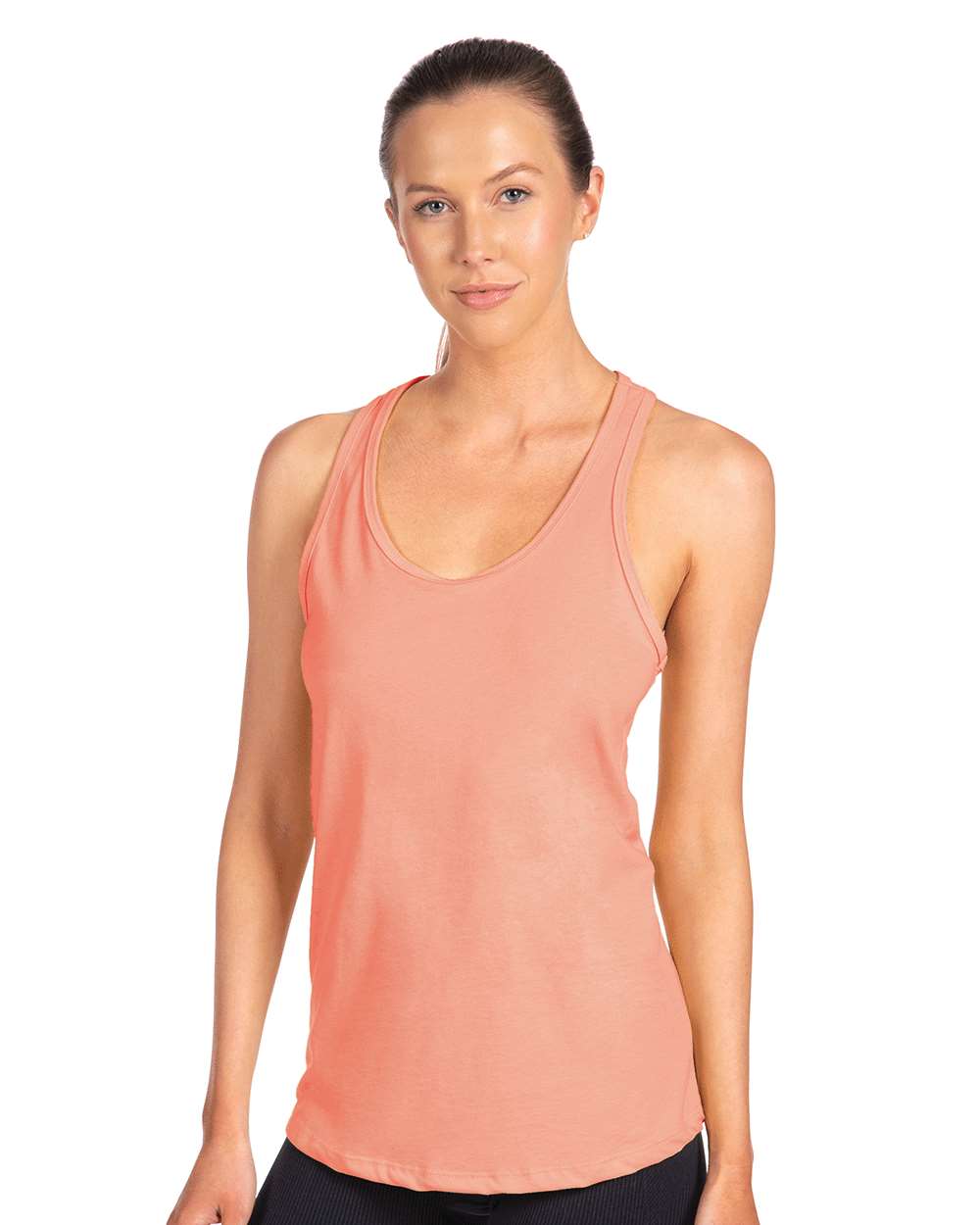 Next Level Women's Ideal Racerback Tank 1533 #colormdl_Light Orange