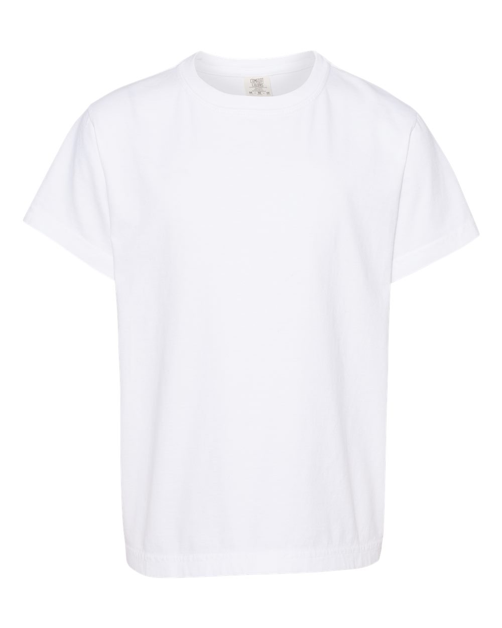 Comfort Colors Garment-Dyed Youth Heavyweight T-Shirt 9018 #color_White