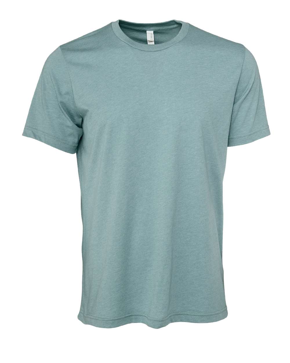 Heather Blue Lagoon Color CVC Jersey Tee