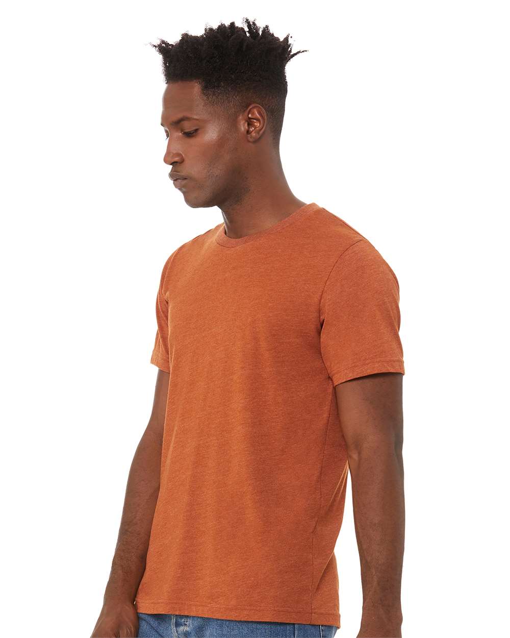 mdl Heather Autumn Color CVC Jersey Tee