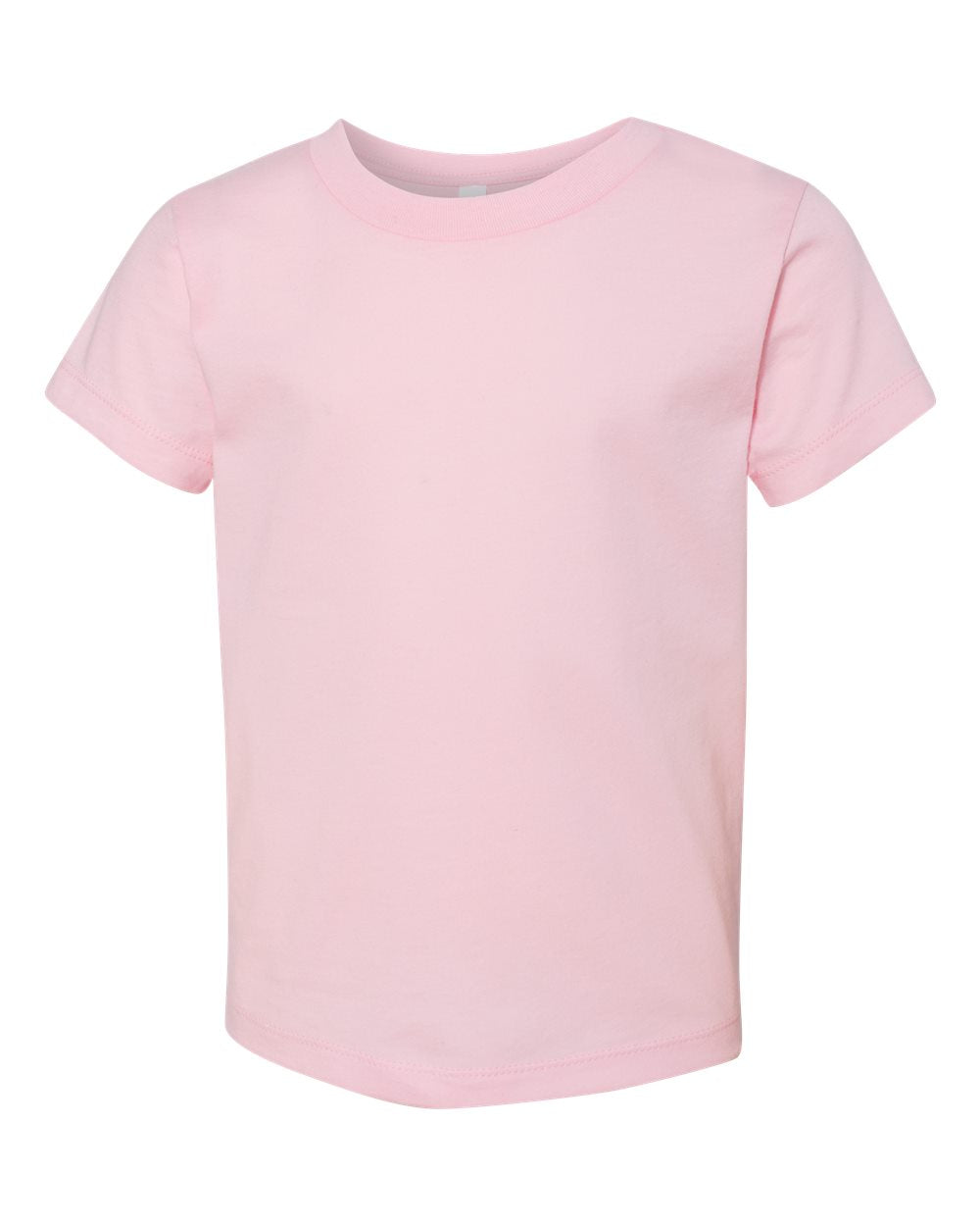 Pink Color Toddler Jersey Tee