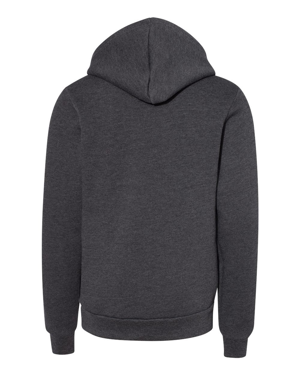 Dark Grey Heather Color Youth Sponge Fleece Hoodie