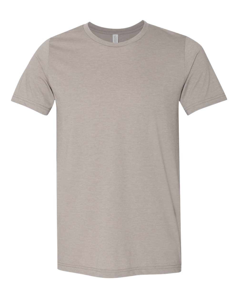BELLA + CANVAS CVC Jersey Tee 3001CVC Heather Stone Color CVC Jersey Tee