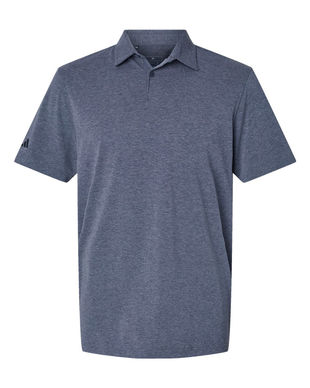Adidas A590 Blend Polo T-Shirt #color_Collegiate Navy Melange
