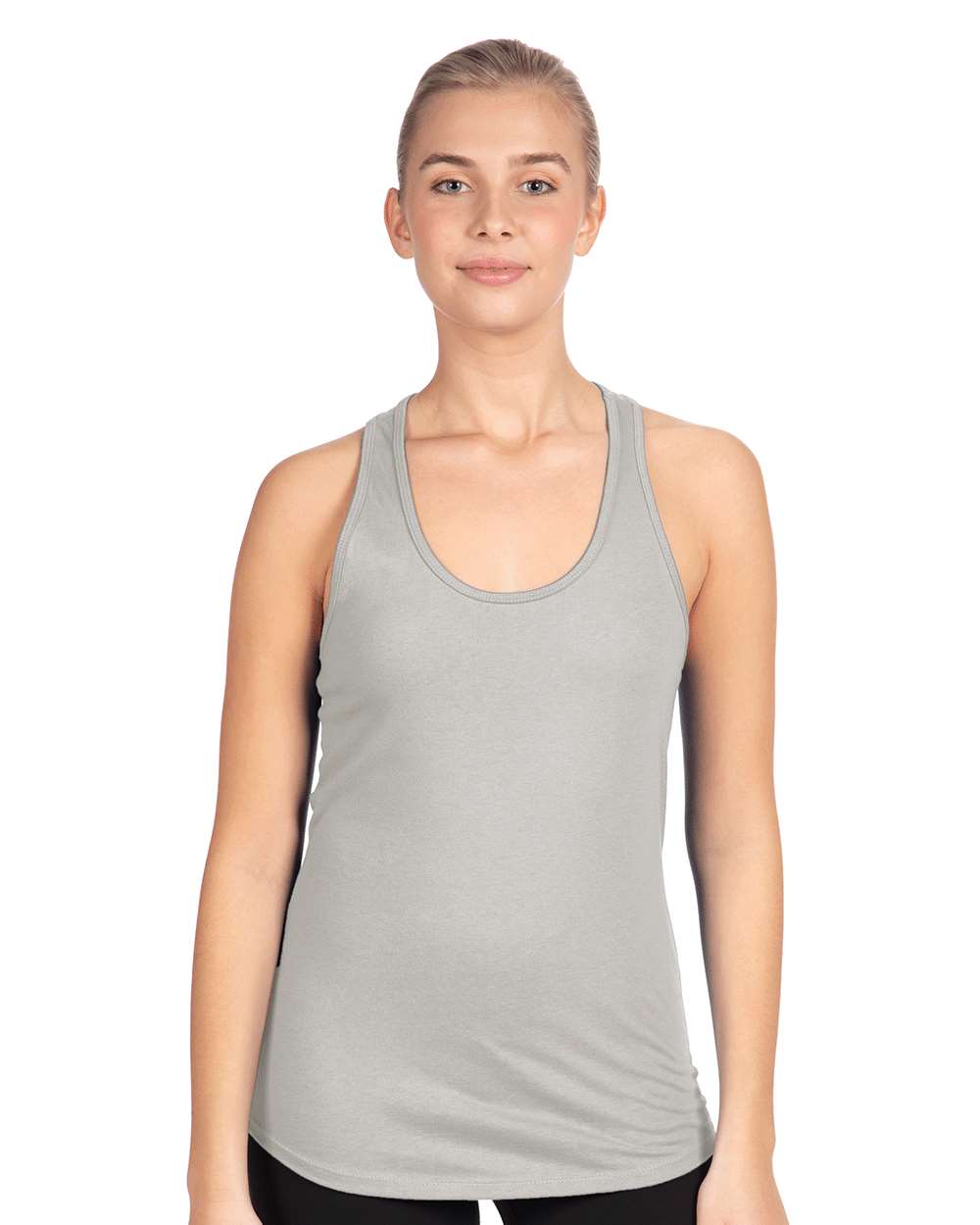 Next Level Women's Ideal Racerback Tank 1533 #colormdl_Silver