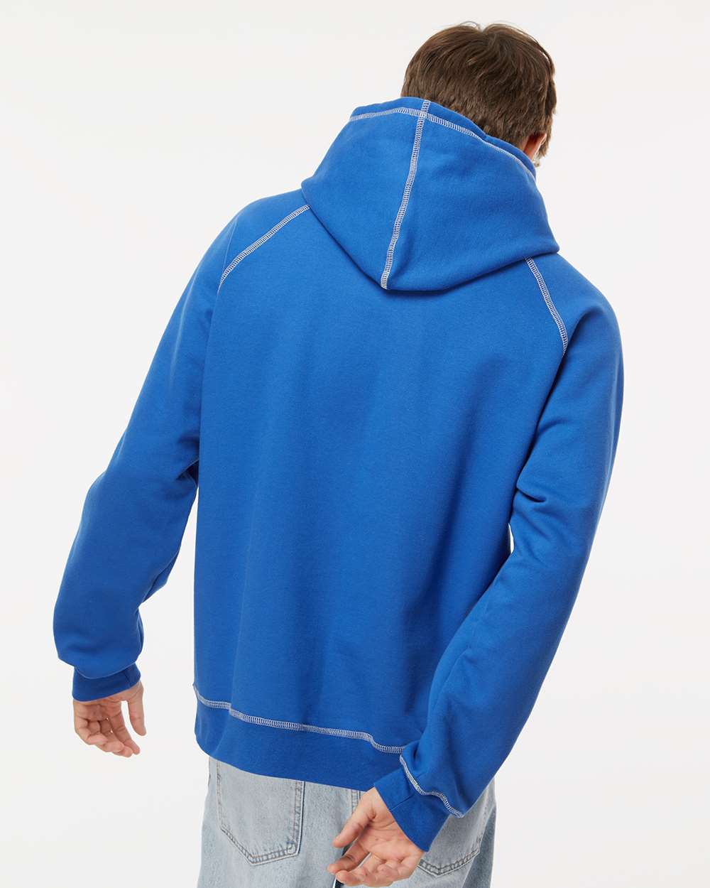 King Fashion Extra Heavy Hooded Pullover KP8011 #colormdl_Royal Blue