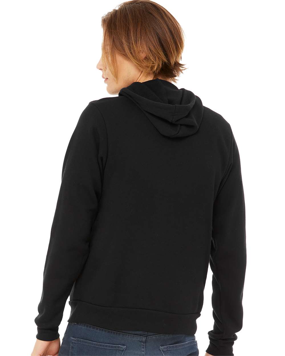 BELLA + CANVAS Unisex Sponge Fleece Hoodie 3719 #colormdl_Black