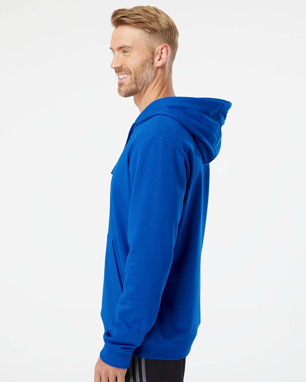 Adidas A432 Fleece Hooded Sweatshirt #colormdl_Collegiate Royal