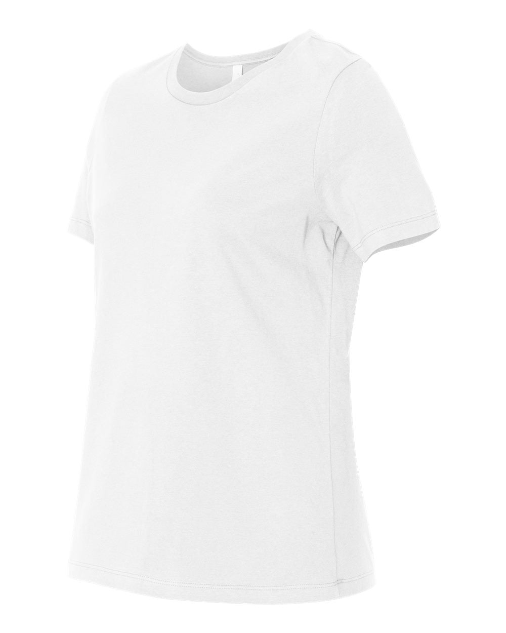 White Color Women’s Relaxed Jersey Tee