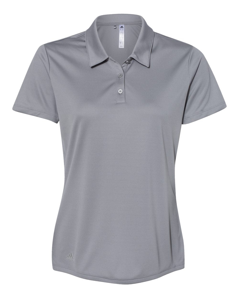 Adidas A231 Women's Performance Polo #color_Grey Three
