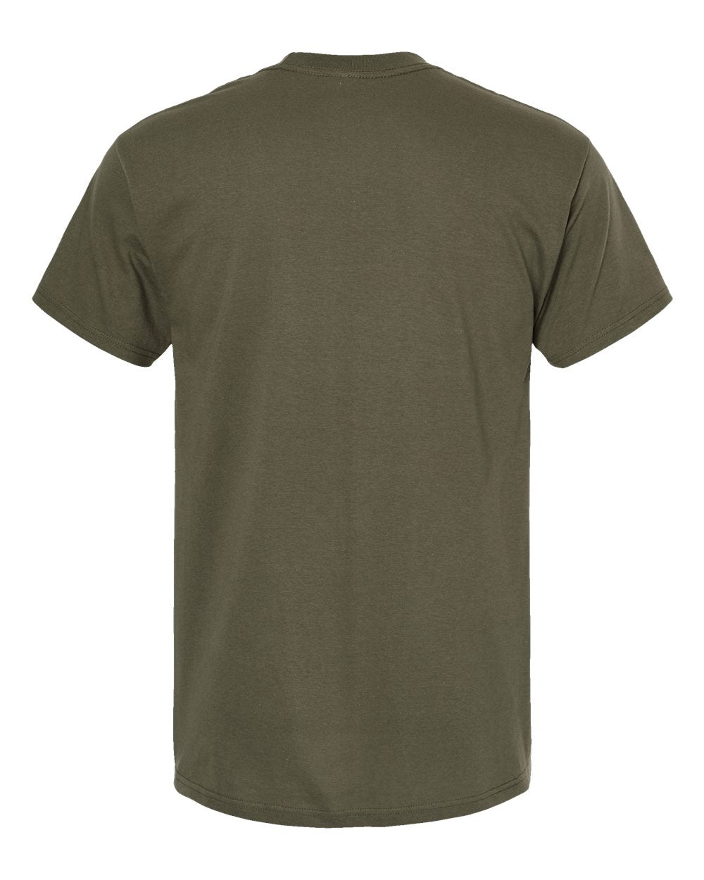 M&O Gold Soft Touch T-Shirt 4800 #color_Military Green