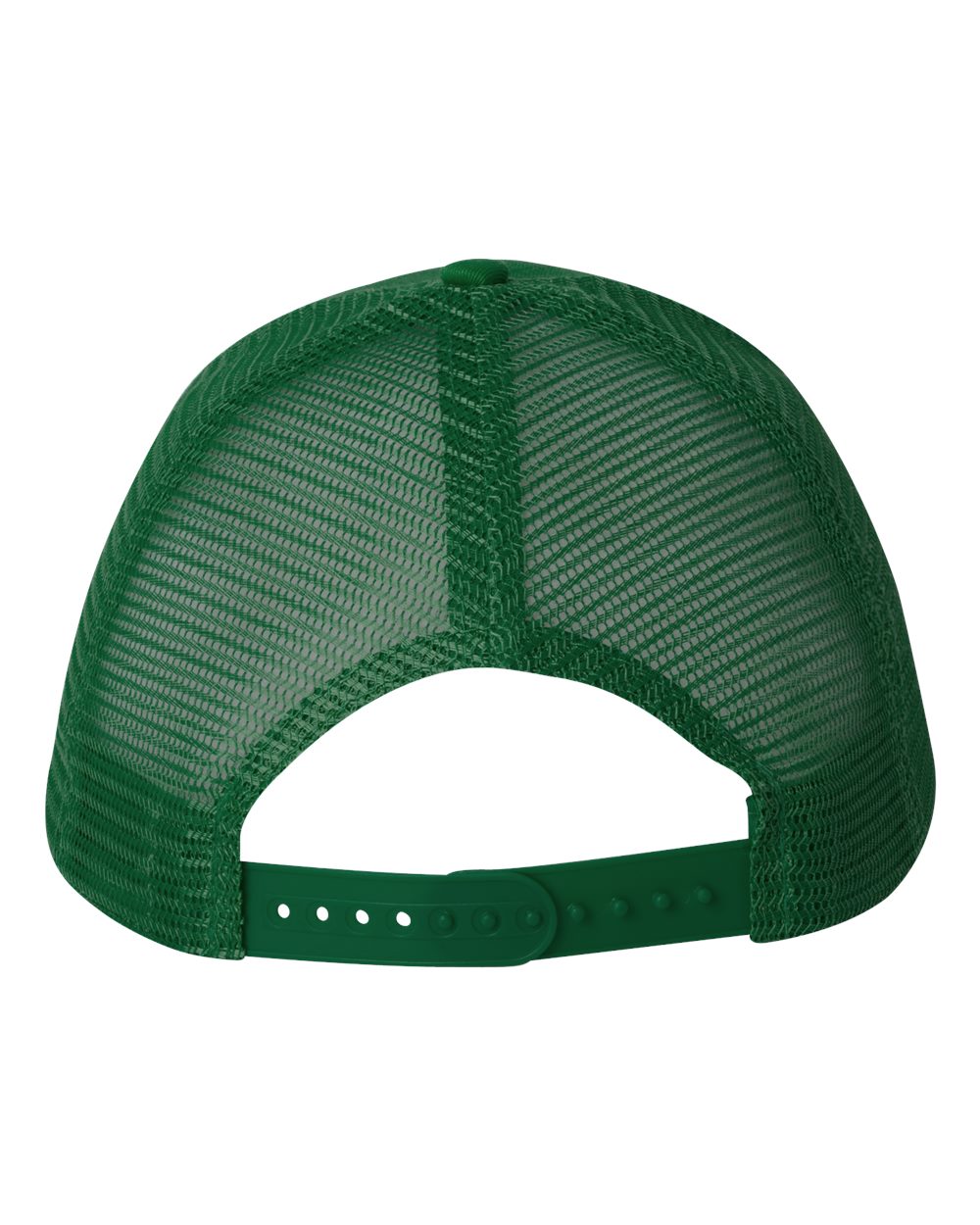 Kelly Color Valucap Mesh-Back Trucker Cap Back View