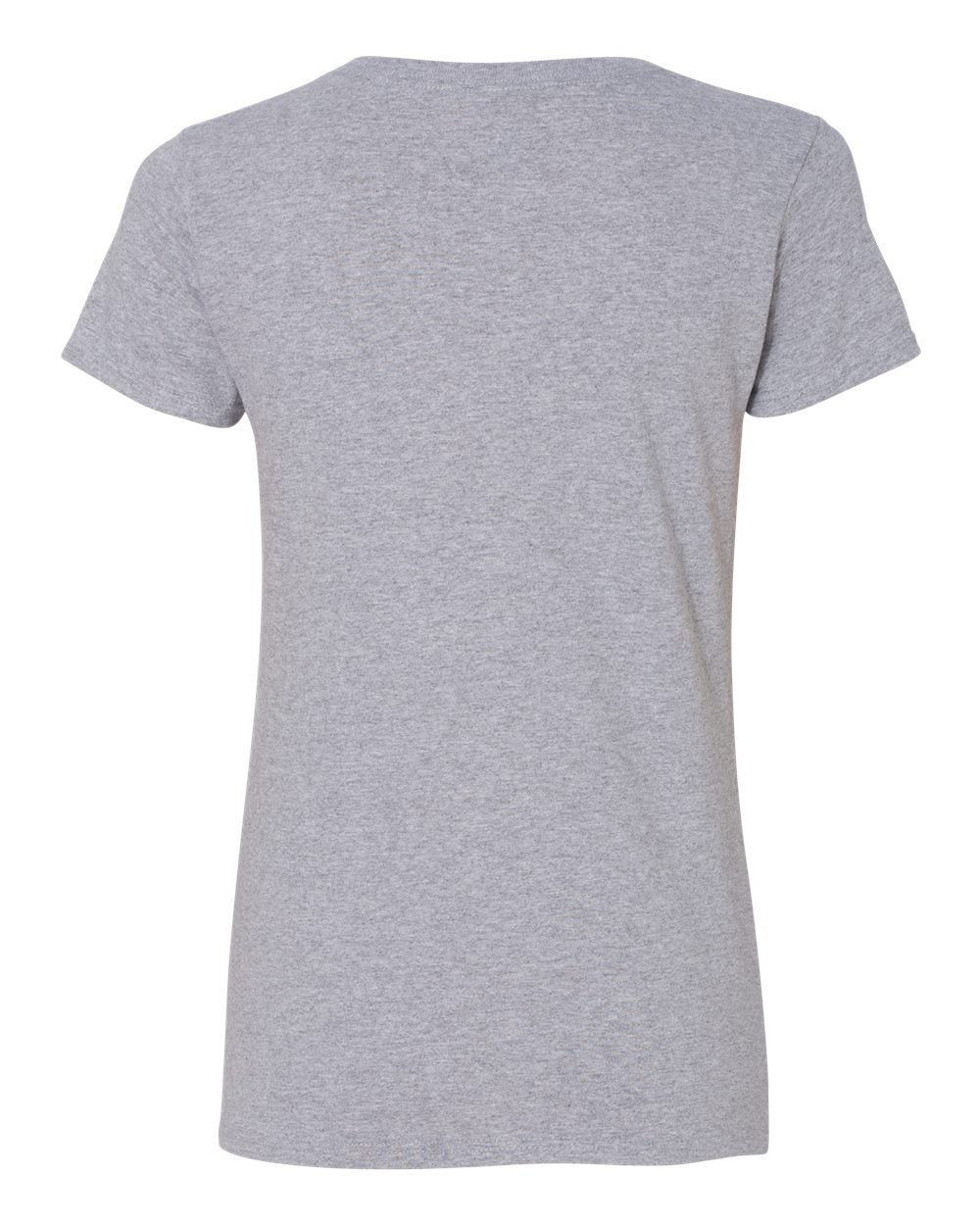 Gildan Heavy Cotton™ Women’s V-Neck T-Shirt 5V00L #color_Sport Grey