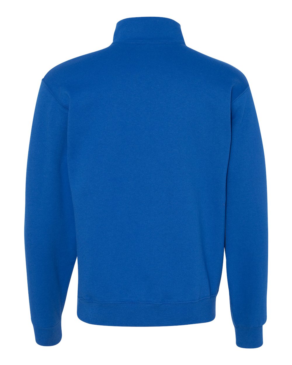 JERZEES Nublend® Cadet Collar Quarter-Zip Sweatshirt 995MR #color_Royal