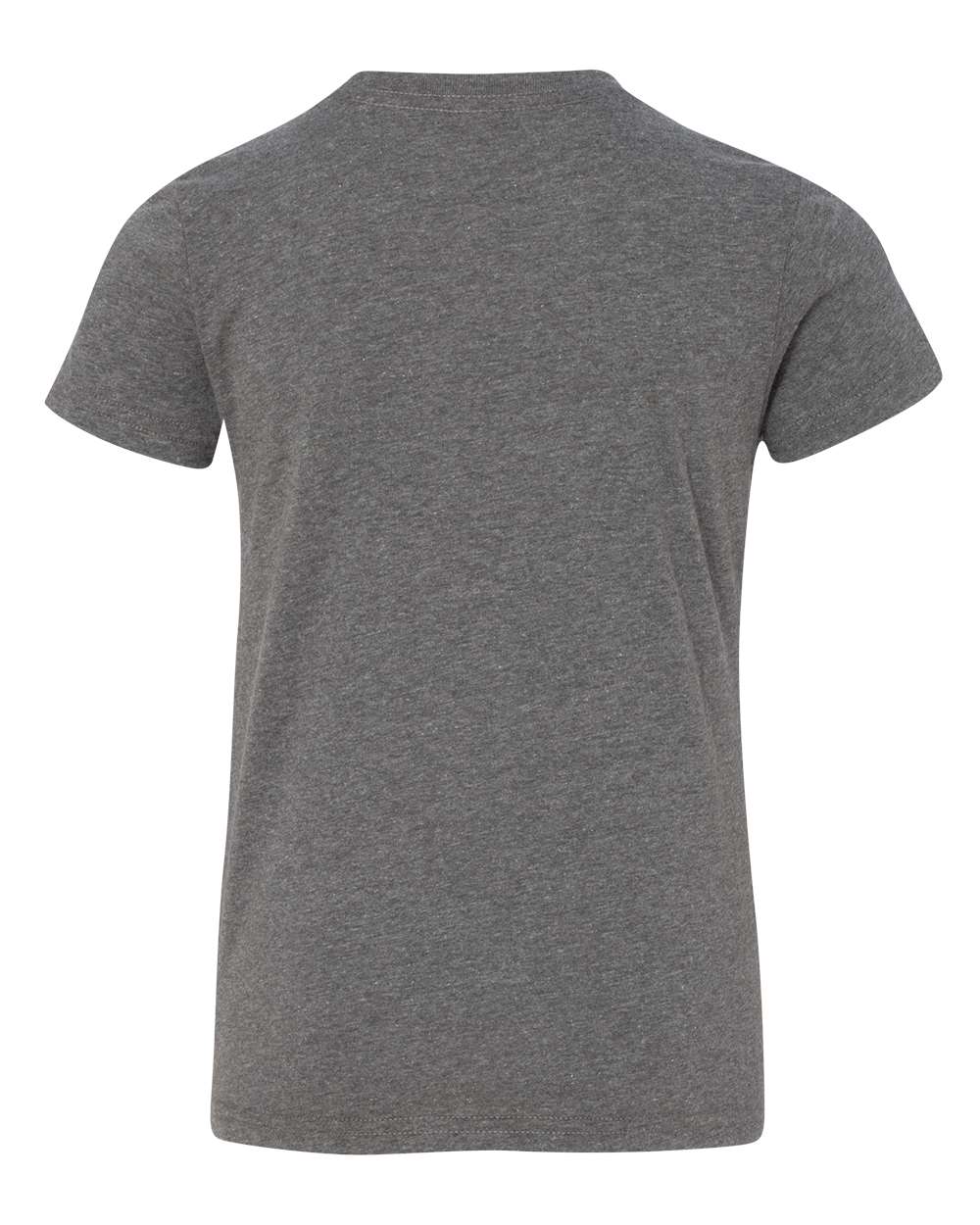 BELLA + CANVAS Youth CVC Unisex Jersey Tee 3001YCVC #color_Deep Heather
