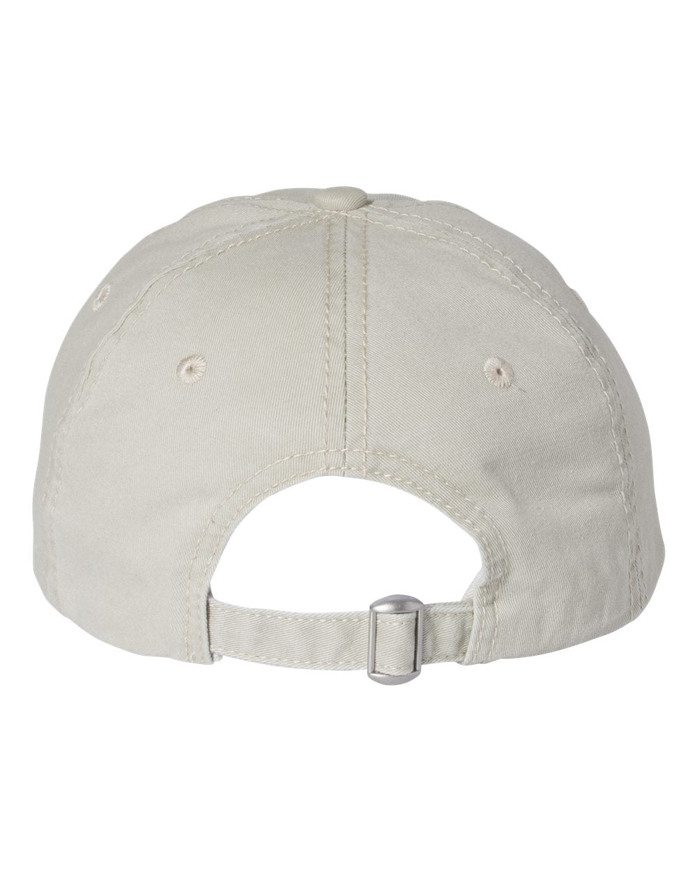 Stone Color Sportsman Pigment-Dyed Cap Back View