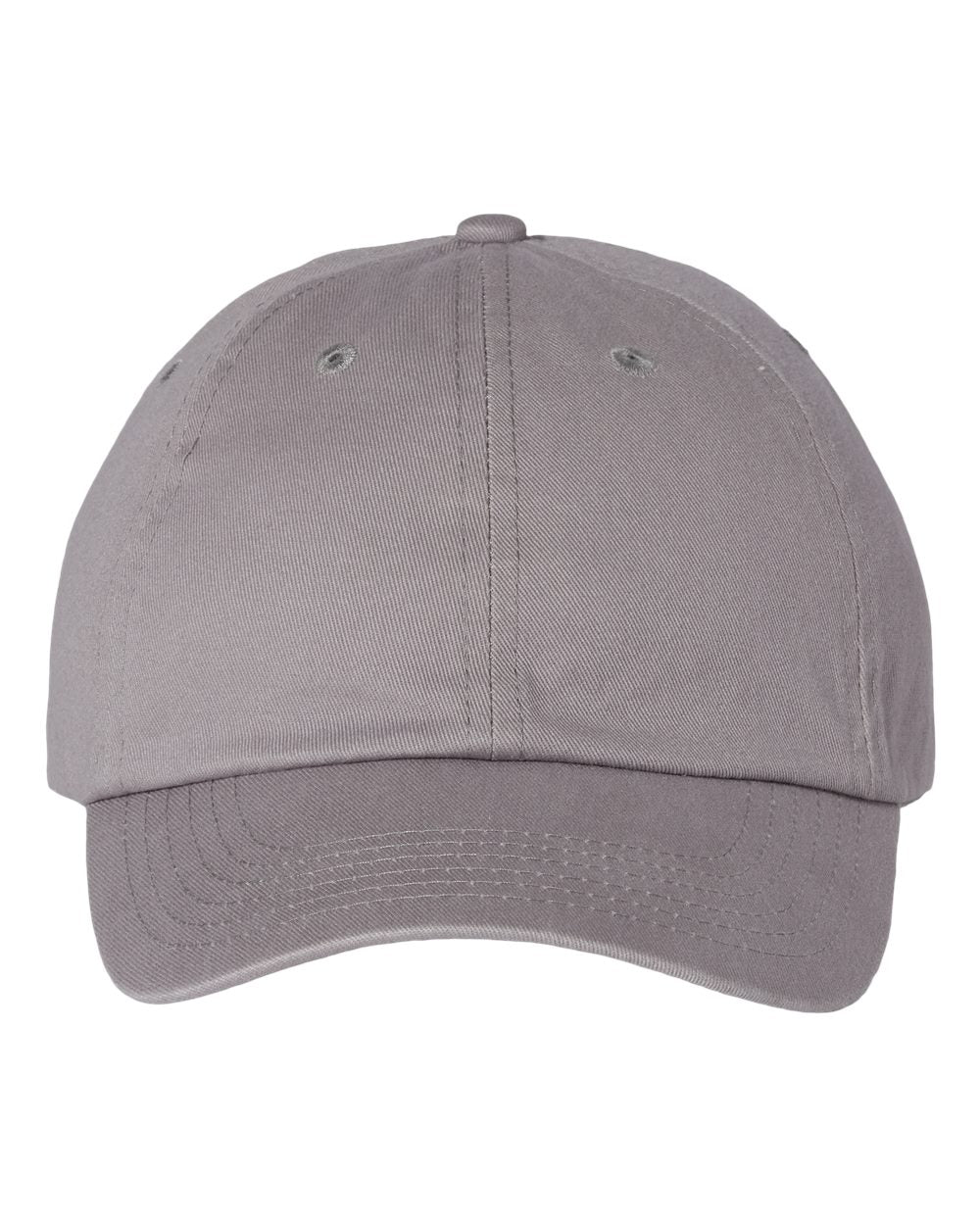Valucap Adult Bio-Washed Classic Dad’s Cap VC300A Grey Color Adult Bio-Washed Classic Dad’s Cap