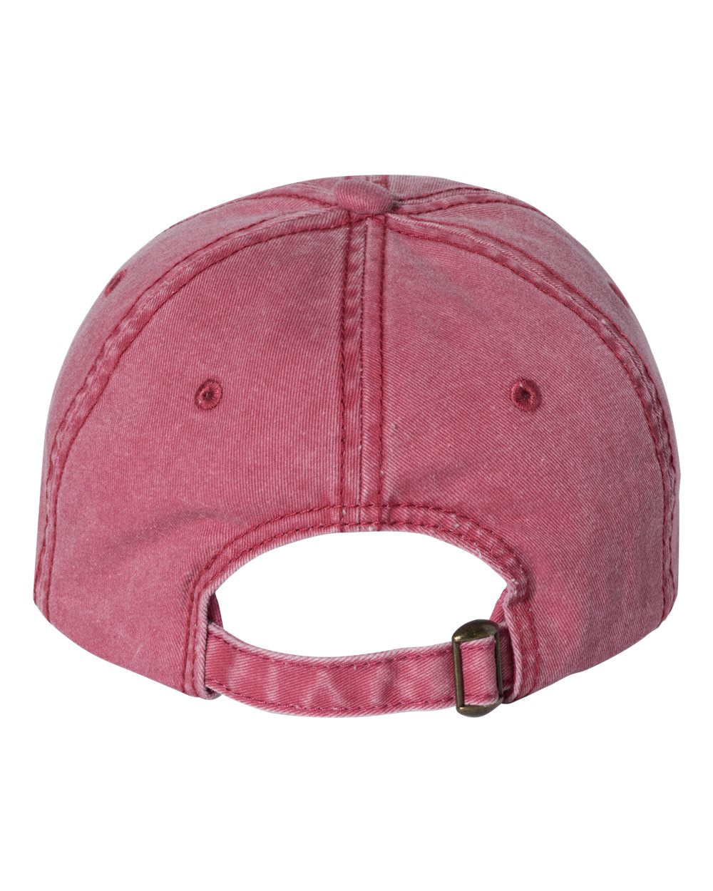 Cardinal Color Sportsman Pigment-Dyed Cap Back View