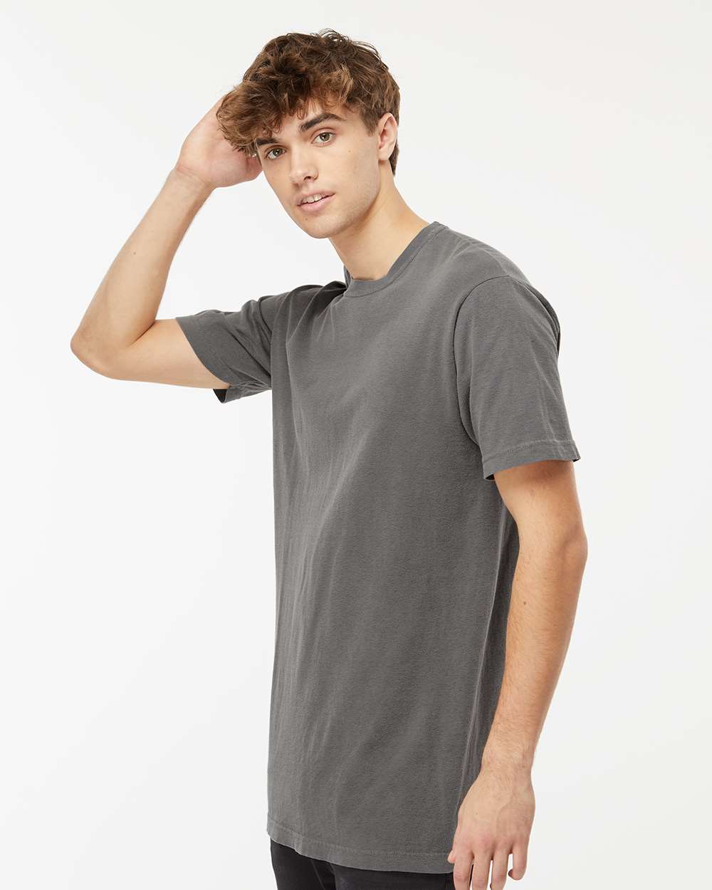 M&O Unisex Vintage Garment-Dyed T-Shirt 6500M #colormdl_Grey