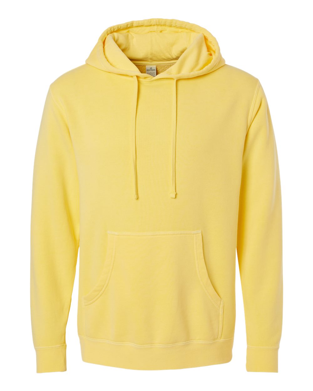 Independent Trading Co. Unisex Midweight Pigment-Dyed Hooded Sweatshirt PRM4500 #color_Pigment Yellow
