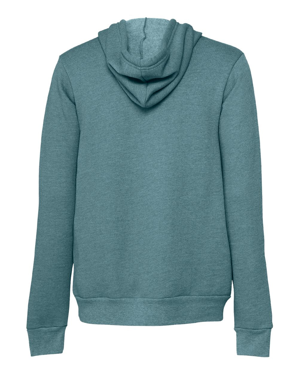 BELLA + CANVAS Unisex Sponge Fleece Hoodie 3719 #color_Heather Deep Teal