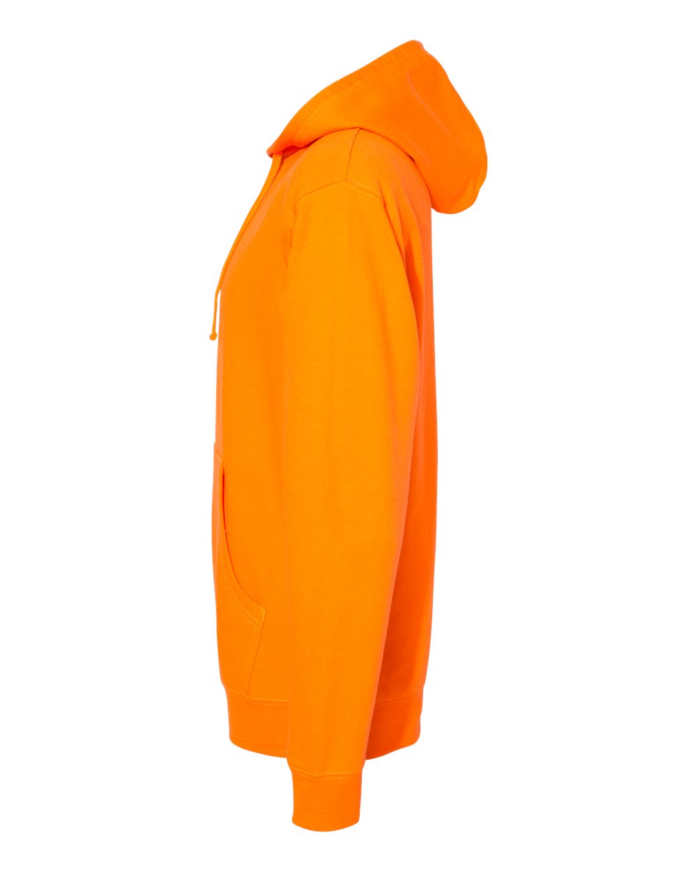 Independent Trading Co. Midweight Hooded Sweatshirt SS4500 #color_Safety Orange