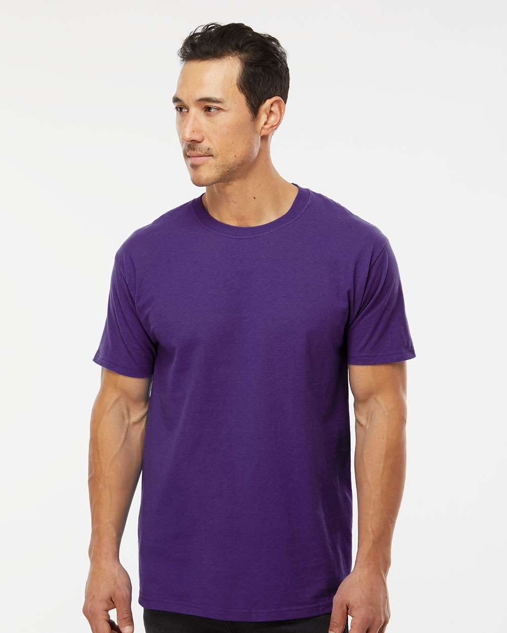 M&O Ring-Spun T-Shirt 5500 #colormdl_Azure