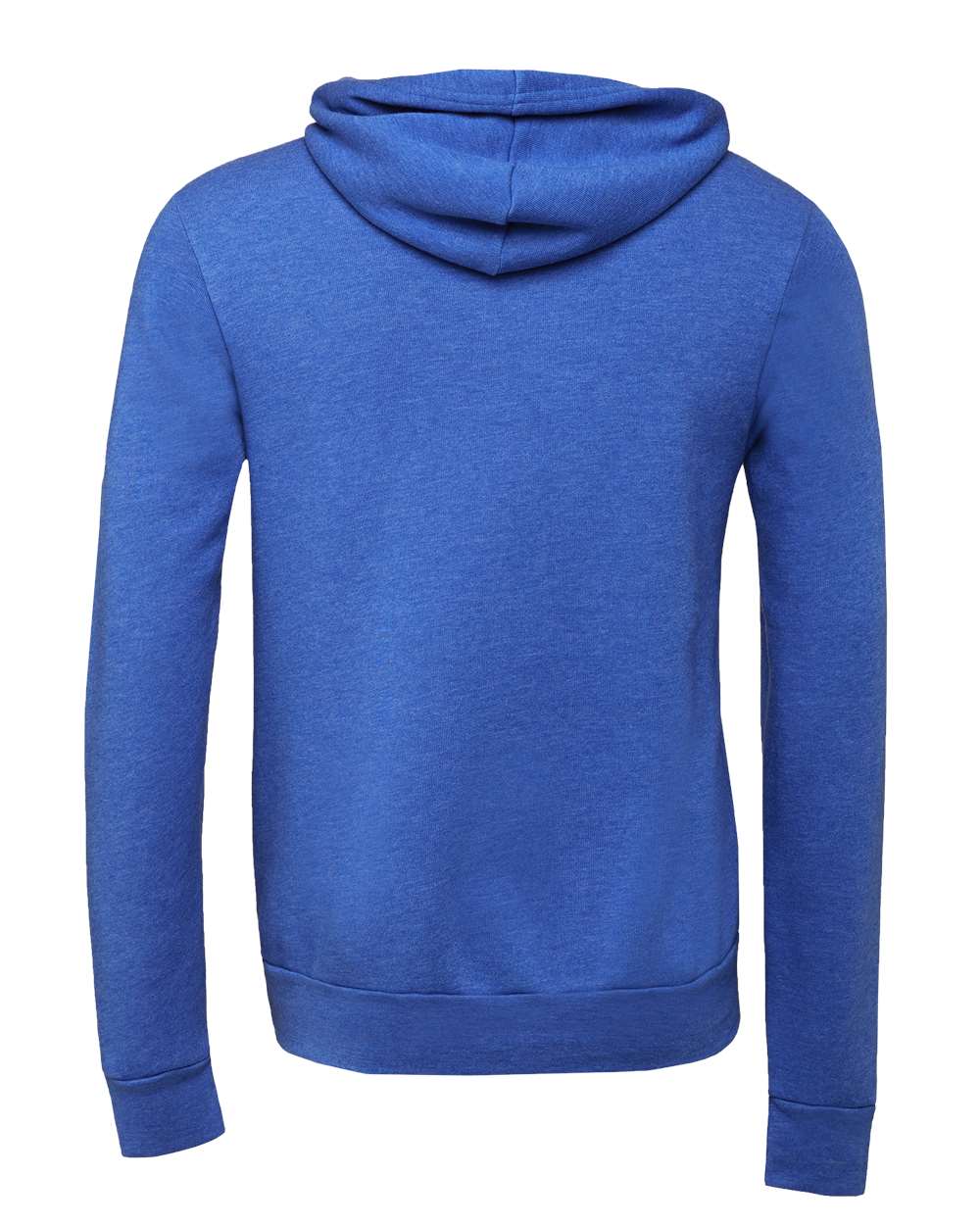 BELLA + CANVAS Unisex Sponge Fleece Hoodie 3719 #color_Heather True Royal