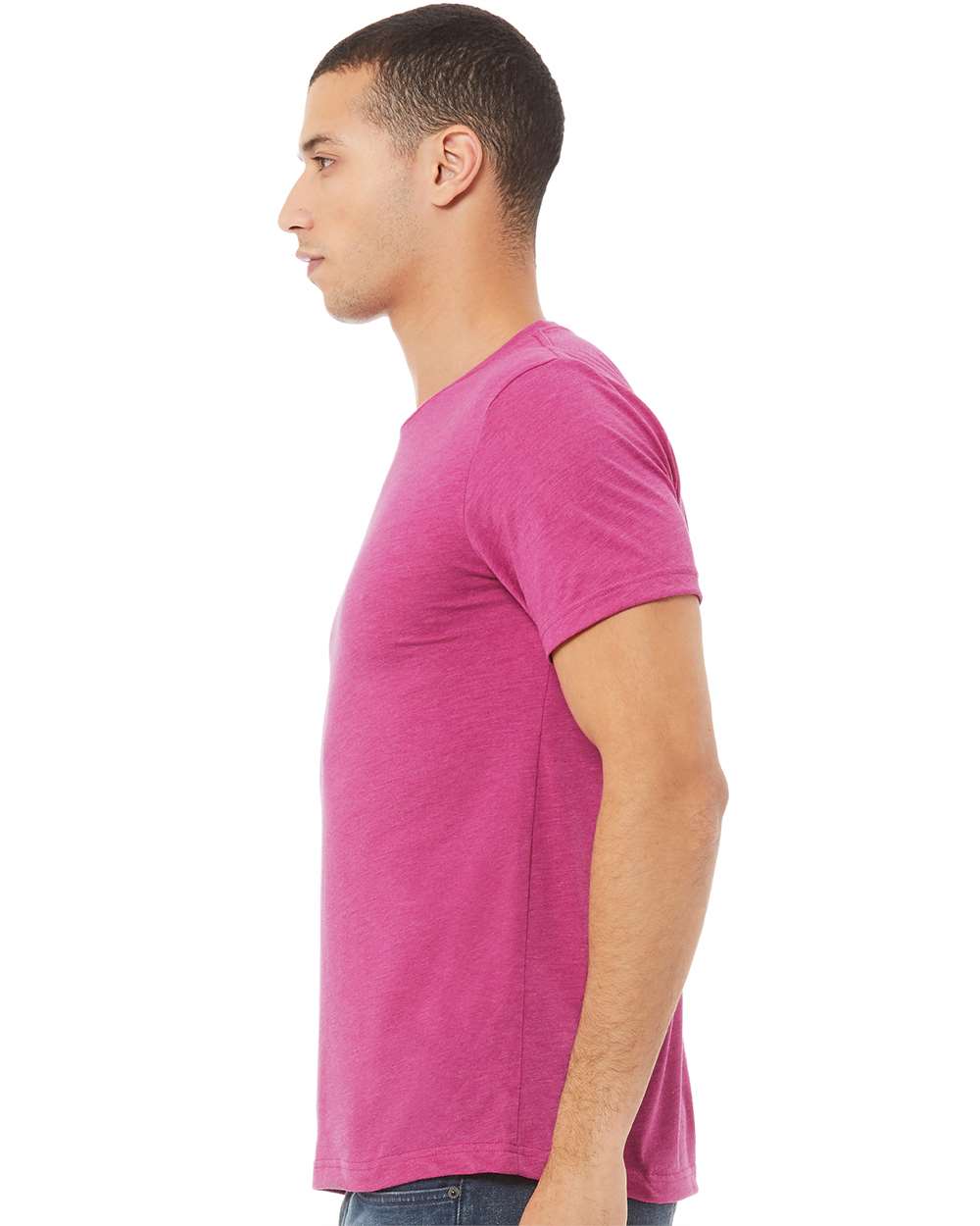 mdl Berry Triblend Color Unisex Triblend Tee
