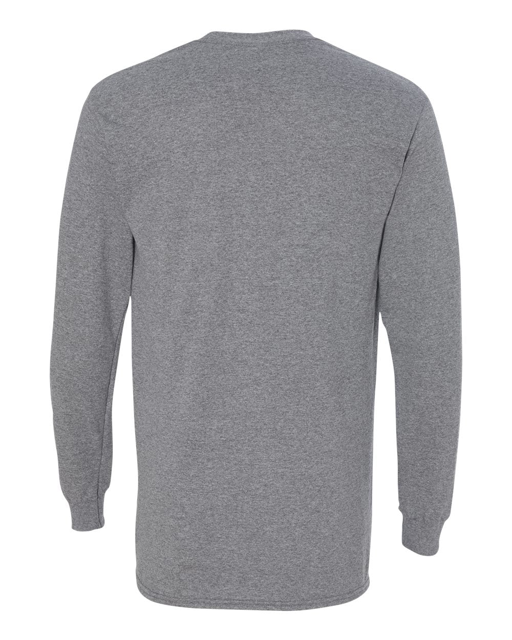 Gildan Heavy Cotton™ Long Sleeve T-Shirt 5400 #color_Graphite Heather